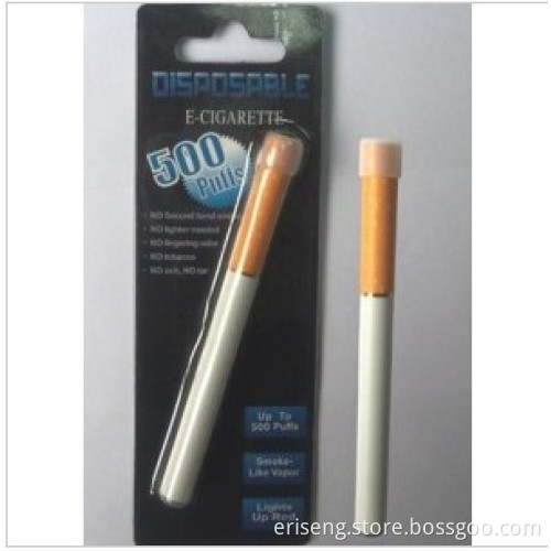 Easily-Used, Lower Price Disposable Electronic Cigarette with Great Capacity From Eriseng (Disposable e-cigar)